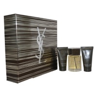 Yves Saint Laurent L'Homme Men Gift Set (Eau De Toilette Spray, After Shave Balm and All Over Shower Gel) Yves Saint Laurent L'Homme Men Gift Set (Eau De Toilette Spray, After Shave Balm and All Over Shower Gel)