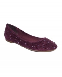 Suede and rhinestones make a most luxurious pair. Add glamourous texture to your look with Sperry Top-Sider's Emma flats. Suede and rhinestones make a most luxurious pair. Add glamourous texture to your look with Sperry Top-Sider's Emma flats.