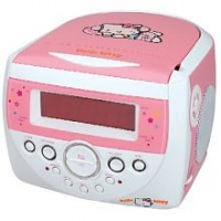 HELLO KITTY KT2053 AM/FM Stereo Alarm Clock Radio with Top Loading CD Player HELLO KITTY KT2053 AM/FM Stereo Alarm Clock Radio with Top Loading CD Player