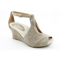 Earthies Veria Too Peep Toe Wedges Shoes Black Womens Earthies Veria Too Peep Toe Wedges Shoes Black Womens