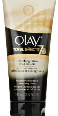 Olay Total Effects Refreshing Citrus Scrub 6.5 Fl Oz (Pack of 3)