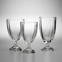 A modern twist on a classic crystal stem, this series is the perfect accompaniment to Villeroy & Boch's New Wave dinnerware. Each stem swirls from the flared square base and reflects unique prisms of light. Available in Wine, Goblet and Ice Beverage. Dishwasher safe. A modern twist on a classic crystal stem, this series is the perfect accompaniment to Villeroy & Boch's New Wave dinnerware. Each stem swirls from the flared square base and reflects unique prisms of light. Available in Wine, Goblet and Ice Beverage. Dishwasher safe.
