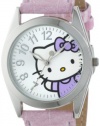 Hello Kitty Women's HK1742 Analogue Purple Strap Watch