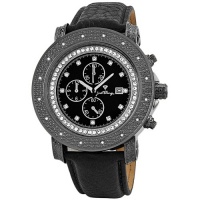 JBW-Just Bling Men's JB-6114L-C Melbourne Chronograph Black Dial Diamond Watch JBW-Just Bling Men's JB-6114L-C Melbourne Chronograph Black Dial Diamond Watch