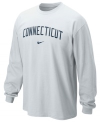 Be a part of the team in this Nike Connecticut Huskies NCAA shirt. Be a part of the team in this Nike Connecticut Huskies NCAA shirt.