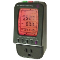 P3 International P4480 Kill A Watt Electricity Usage Monitor with Electronic Graphic Timer P3 International P4480 Kill A Watt Electricity Usage Monitor with Electronic Graphic Timer