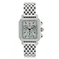 Michele Women's MWW06P000001 Deco Diamond Quartz Watch Michele Women's MWW06P000001 Deco Diamond Quartz Watch