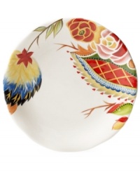 Ensure everyday meals are always served fresh with the scalloped Rose Print salad plate. A perfect complement to vibrant country homes from Vida by Espana. Ensure everyday meals are always served fresh with the scalloped Rose Print salad plate. A perfect complement to vibrant country homes from Vida by Espana.