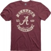 Alabama Crimson Tide Heathered Cardinal Rockers Ring Spun T-Shirt