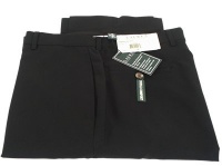 Ralph Lauren Men's Flat Front Solid Black Wool Dress Pants - Size 40 x30 Ralph Lauren Men's Flat Front Solid Black Wool Dress Pants - Size 40 x30