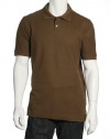 Club Room Solid Teak Casual Polo Shirt