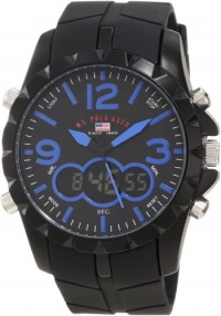 U.S. Polo Assn. Men's US9239 Black Analog Digital Strap Watch U.S. Polo Assn. Men's US9239 Black Analog Digital Strap Watch