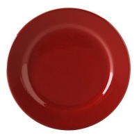 Waechtersbach Effect Glaze Cherry Rimmed Salad Plates, Set of 4 Waechtersbach Effect Glaze Cherry Rimmed Salad Plates, Set of 4