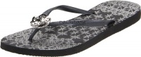 Havaianas Women's Slim Lace Flip Flop,Black,39/40 BR/9-10 M US Havaianas Women's Slim Lace Flip Flop,Black,39/40 BR/9-10 M US