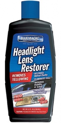 Blue Magic 725CD-06 Headlight Lens Restorer - 8 oz. Blue Magic 725CD-06 Headlight Lens Restorer - 8 oz.
