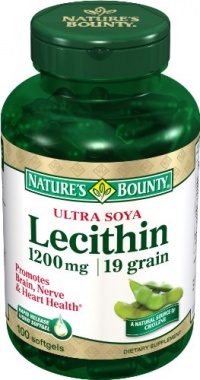 Nature's Bounty Ultra Soya Lecithin, 1200mg, 100 Softgels (Pack of 4) Nature's Bounty Ultra Soya Lecithin, 1200mg, 100 Softgels (Pack of 4)