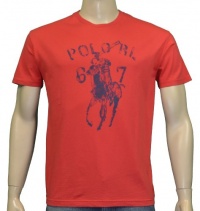 Polo Ralph Lauren Men's Big Pony Shirt-Red Polo Ralph Lauren Men's Big Pony Shirt-Red