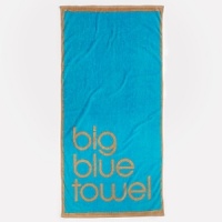 From seaside to poolside, our generously sized beach towels are imprinted with signature style.