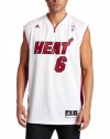 NBA Miami Heat LeBron James White Replica Jersey