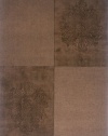 Area Rug 5x8 Rectangle Contemporary Brown Color - Momeni Metro Rug from RugPal