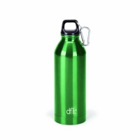 Design For Living 25-Ounce Stainless Steel Sports Bottle Clip, Lime Green Design For Living 25-Ounce Stainless Steel Sports Bottle Clip, Lime Green