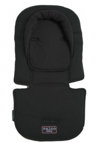 Valco Baby Allsorts Universal Seat Pad, Licorice/Black Valco Baby Allsorts Universal Seat Pad, Licorice/Black