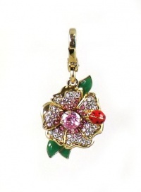 Juicy Couture Jewelry Flower Ladybug Charm Gold New 2013 Juicy Couture Jewelry Flower Ladybug Charm Gold New 2013