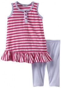 Splendid Littles Baby-Girls Infant Mini Rugby Stripe Tunic Legging Set, Cotton Candy, 3-6 Months Splendid Littles Baby-Girls Infant Mini Rugby Stripe Tunic Legging Set, Cotton Candy, 3-6 Months