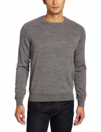 Calvin Klein Sportswear Men's Tipped Merino Crew Neck Sweater Calvin Klein Sportswear Men's Tipped Merino Crew Neck Sweater
