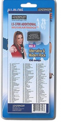 Leadsinger LS-3C02 Alternative Modern Rock Cartridge for LS-3000 Series Karaoke System (150 Songs) Leadsinger LS-3C02 Alternative Modern Rock Cartridge for LS-3000 Series Karaoke System (150 Songs)