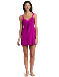 OnGossamer Women's Whisper Spandex Nightie, Passion Flower, Small OnGossamer Women's Whisper Spandex Nightie, Passion Flower, Small