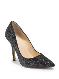 THE LOOKGlitter-covered upperPoint toePadded insole4 heel (100mm)THE MATERIALMan-made upperMan-made lining and soleORIGINImported THE LOOKGlitter-covered upperPoint toePadded insole4 heel (100mm)THE MATERIALMan-made upperMan-made lining and soleORIGINImported