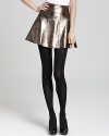 Full of sass and shine, this PJK Patterson J. Kincaid skirt, is the metallic mini must-have for fall fêtes.