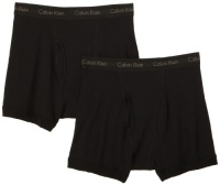 Calvin Klein Men's 2-Pack Boxer Brief, Black, Medium Calvin Klein Men's 2-Pack Boxer Brief, Black, Medium
