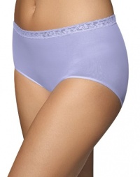 Bali Comfort Revolution Seamless Lace Brief 2649, Lavender Moon, 10 Bali Comfort Revolution Seamless Lace Brief 2649, Lavender Moon, 10