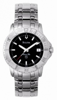 Bulova Men's 96G52 Marine Star Screw-Back Watch Bulova Men's 96G52 Marine Star Screw-Back Watch