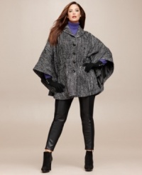 Add instant edge to the season's hottest tops with Baby Phat's plus size leggings, accented by faux leather trim and exposed zippers! Add instant edge to the season's hottest tops with Baby Phat's plus size leggings, accented by faux leather trim and exposed zippers!