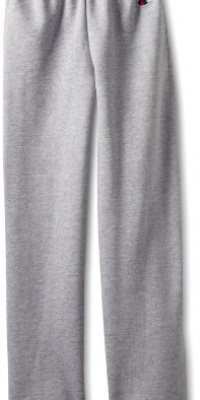 Champion Boys 8-20 Open Bottom Pant, Oxford Heather Grey, X-Large Champion Boys 8-20 Open Bottom Pant, Oxford Heather Grey, X-Large
