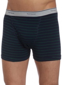 Fruit of the Loom Men's 4-Pack Stripe/Solid Assorted Trunks Fruit of the Loom Men's 4-Pack Stripe/Solid Assorted Trunks