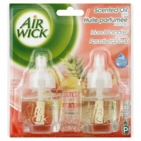 Air Wick Scented Oil Twin Refill, Aqua Essences Island Paradise Air Wick Scented Oil Twin Refill, Aqua Essences Island Paradise