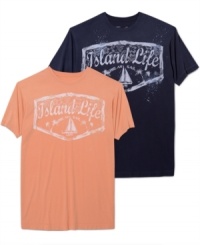 Let your casual style take stellar shape with this graphic t-shirt from Tasso Elba. Let your casual style take stellar shape with this graphic t-shirt from Tasso Elba.