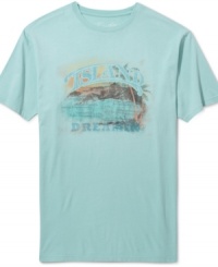 Island dreaming just got a little bit easier thanks to Tasso Elba and their graphic cotton t-shirts.