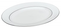 Wedgwood Signet Bone China Platinum Platter Wedgwood Signet Bone China Platinum Platter