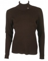 LAUREN Ralph Lauren Petites Ribbed Turtle Neck Sweater