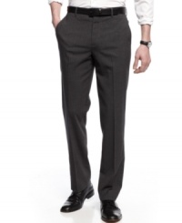 Bold and versatile, these flat-front black dress pants from American Rag will be a dynamic addition to your working wardrobe. Bold and versatile, these flat-front black dress pants from American Rag will be a dynamic addition to your working wardrobe.