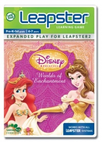 LeapFrog Leapster Learning Game Disney Princess Worlds Of Enchantment LeapFrog Leapster Learning Game Disney Princess Worlds Of Enchantment
