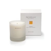 An intoxicating blend of ginger, pineapple and mandarin orange, the hand-poured Lanai Excursion soy candle evokes island serenity. Packaged in a gift set that includes a box of Archipelago matches, it makes a thoughtful present. An intoxicating blend of ginger, pineapple and mandarin orange, the hand-poured Lanai Excursion soy candle evokes island serenity. Packaged in a gift set that includes a box of Archipelago matches, it makes a thoughtful present.