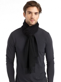 THE LOOKLuxe 2-ply cashmere from expertly maintained inner Mongolian cashmere goatsFeatures long, fine, smooth fibers top-dyed for maximum color saturationFringe detailsTHE FIT10W X 78LTHE MATERIAL50% cashmere/50% lambswoolCARE & ORIGINDry cleanImportedThis item was originally available for purchase at Saks Fifth Avenue OFF 5TH stores. THE LOOKLuxe 2-ply cashmere from expertly maintained inner Mongolian cashmere goatsFeatures long, fine, smooth fibers top-dyed for maximum color saturationFringe detailsTHE FIT10W X 78LTHE MATERIAL50% cashmere/50% lambswoolCARE & ORIGINDry cleanImportedThis item was originally available for purchase at Saks Fifth Avenue OFF 5TH stores.