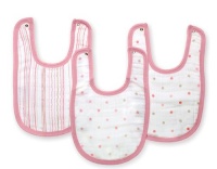 Aden + Anais 100% Cotton Muslin Little Bib, 3 Count, Oh Girl! Aden + Anais 100% Cotton Muslin Little Bib, 3 Count, Oh Girl!