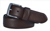 Polo Ralph Lauren Men's Embossed Pony Logo Leather Belt
